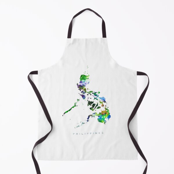 Item preview, Philippines Map Watercolor Painting designed and sold by InkistPrints.