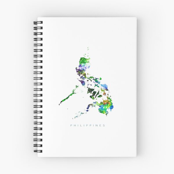 Item preview, Philippines Map Watercolor Painting designed and sold by InkistPrints.