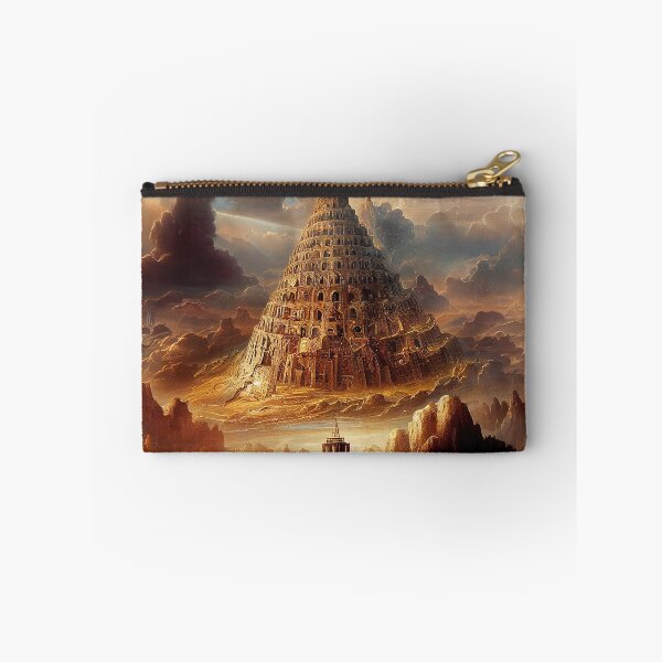 Item preview, Tower of Babel Under Full Moon designed and sold by OccultDreams.