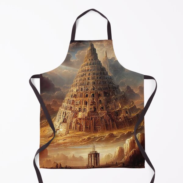 Item preview, Tower of Babel Under Full Moon designed and sold by OccultDreams.