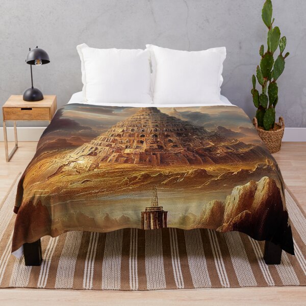 Item preview, Tower of Babel Under Full Moon designed and sold by OccultDreams.