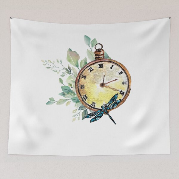 Item preview, Dragonfly Timepiece designed and sold by tomorrowsart.