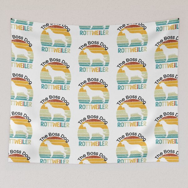 Aperçu de l'œuvre Rottweiler le chien patron créée et vendue par nextneveldesign.