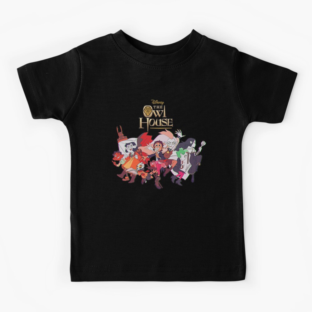 The Owl House Characters Kids T-Shirt by MasterBetaShop
