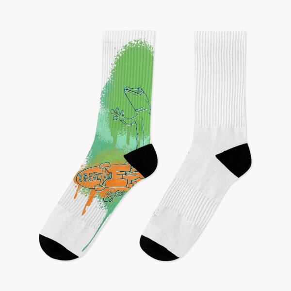 Item preview, Day Gecko Skater - White designed and sold by Gillian Mazzara.