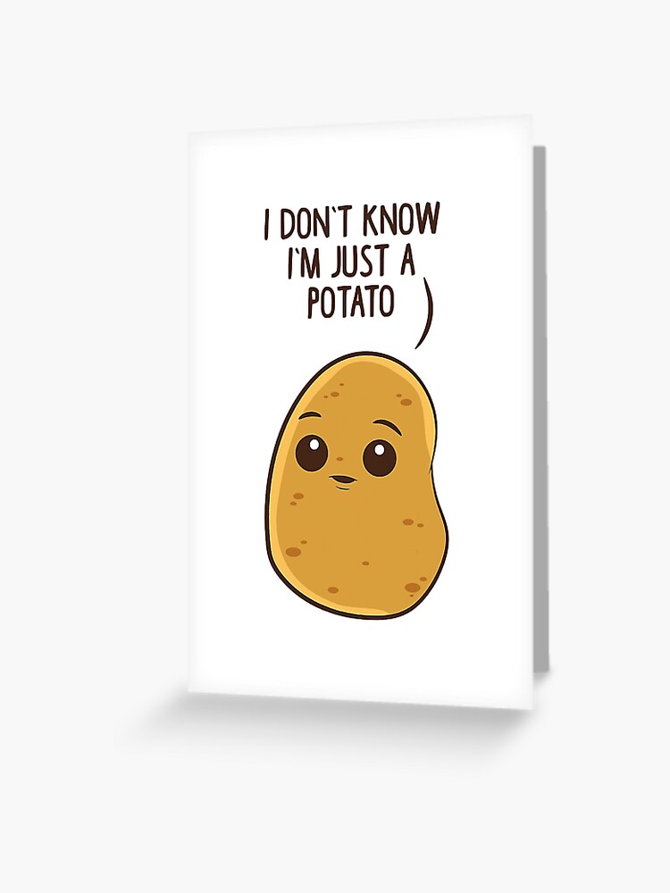 Emotional Support Potato #3 Art Board Print by a-lazybee