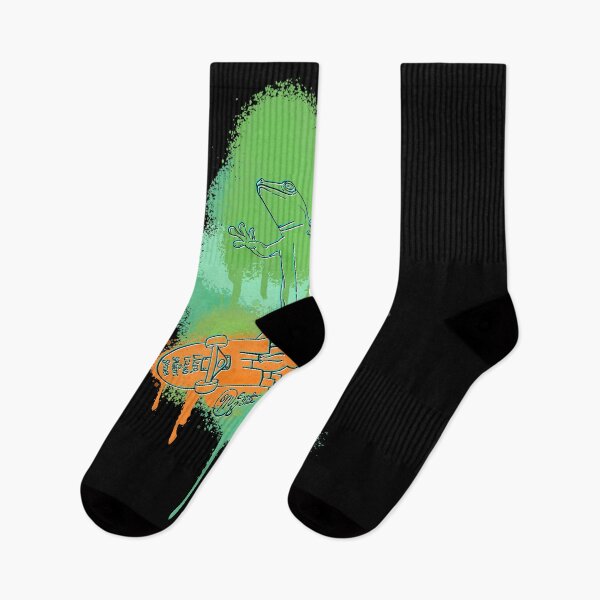 Item preview, Day Gecko Skater - Black designed and sold by Gillian Mazzara.