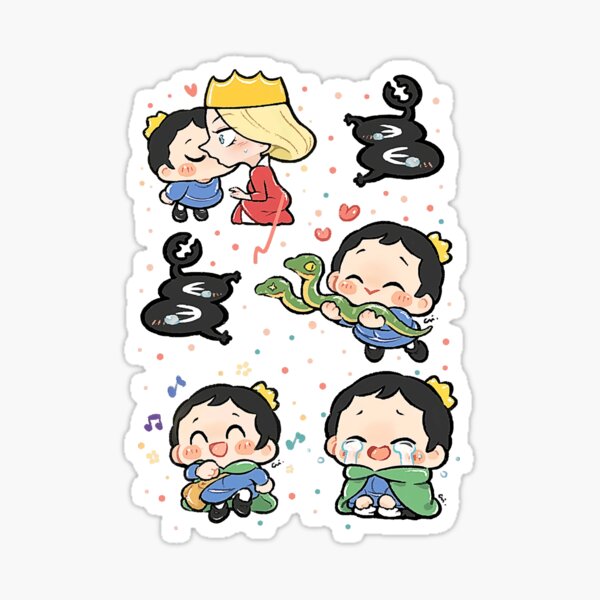 Bojji - Ousama Ranking  Sticker for Sale by zayahowd