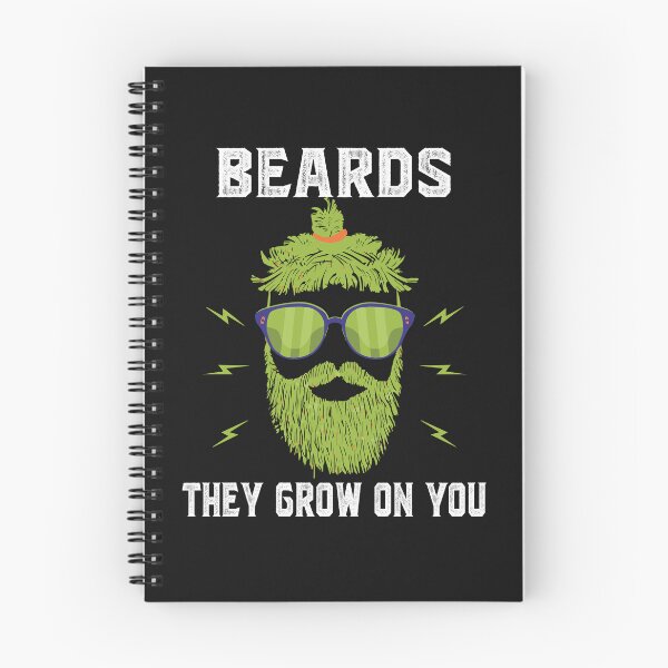 Item preview, Beards They Grow On You, Funny Beard, Bearded, Bearded Man designed and sold by Tee Hub.