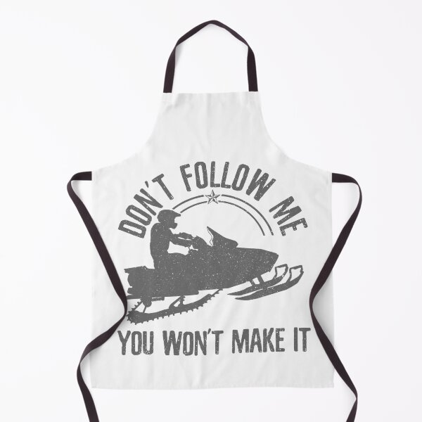 Item preview, Don't Follow Me You Won't Make It Funny Snowmobile designed and sold by ArcWarden-art.