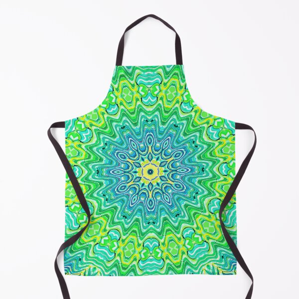 Item preview, Hippie Vibes Abstract Kaleidoscope Radial Symmetry Pattern Boho Aesthetic Art 9 of 12 designed and sold by Beachy.