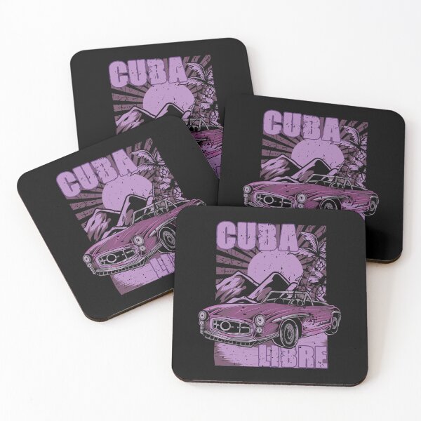 Item preview, Cuba Libre Cuba Gift Classic Car Havana Vintage designed and sold by Lenny Stahl.