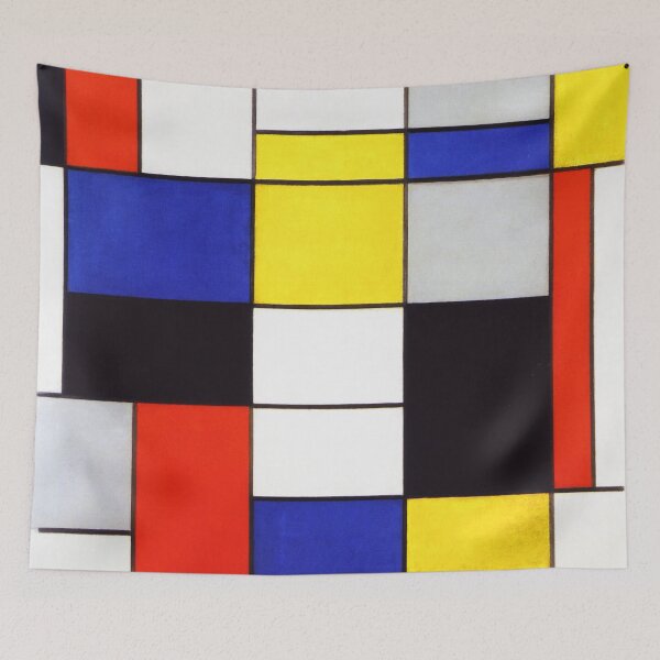 Item preview, Piet Mondrian's Composition A (1920) famous painting designed and sold by space company ®.