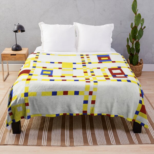 Item preview, Piet Mondrian's Broadway Boogie Woogie (1942–1943) famous painting designed and sold by space company ®.