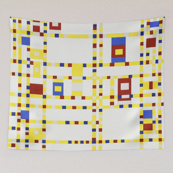 Item preview, Piet Mondrian's Broadway Boogie Woogie (1942–1943) famous painting designed and sold by space company ®.