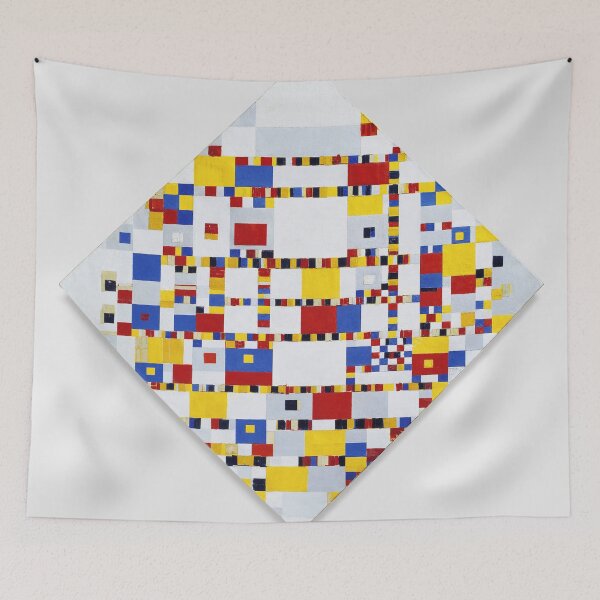 Item preview, Piet Mondrian's Victory Boogie Woogie (1944) famous painting designed and sold by space company ®.
