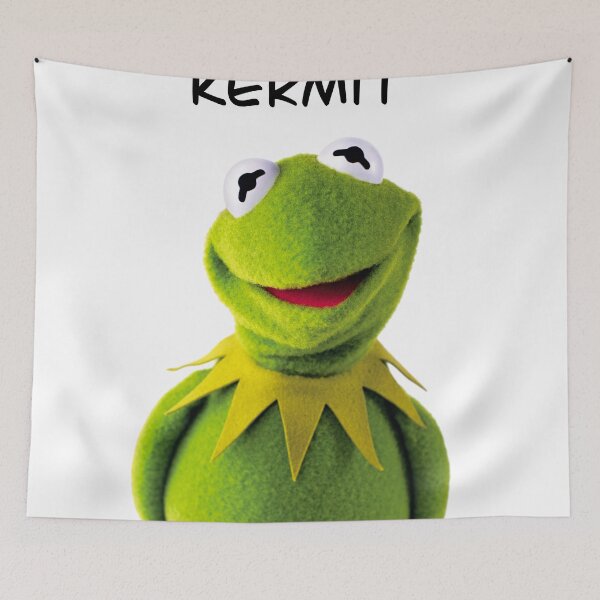 Item preview, Kermit Muppet designed and sold by nickclarkeart.