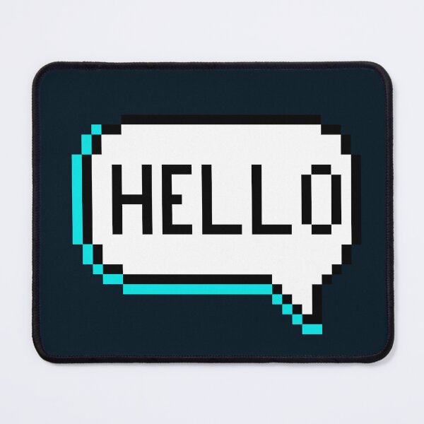 Item preview, HELLO Neon Text Bubble designed and sold by MaxIsConfused.