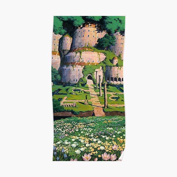 Anime Ruines Esthétique Poster