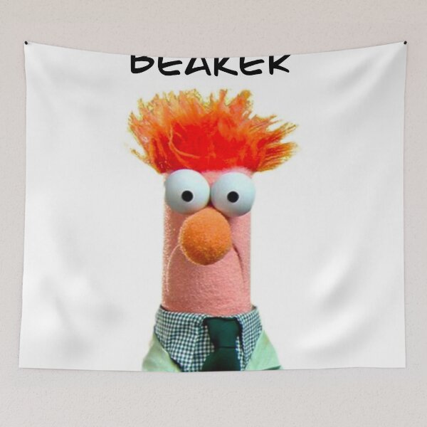 Item preview, Beaker Muppet designed and sold by nickclarkeart.