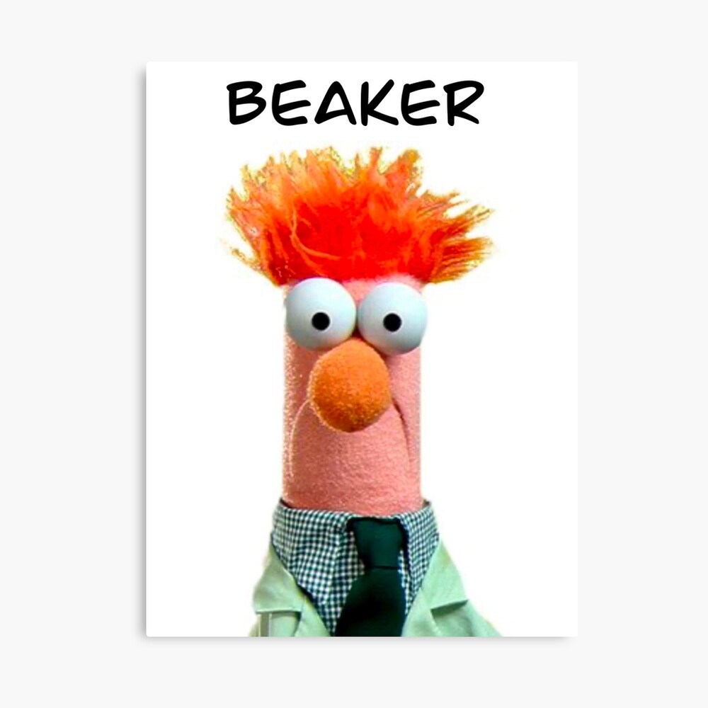 Beaker Muppet Greeting Card