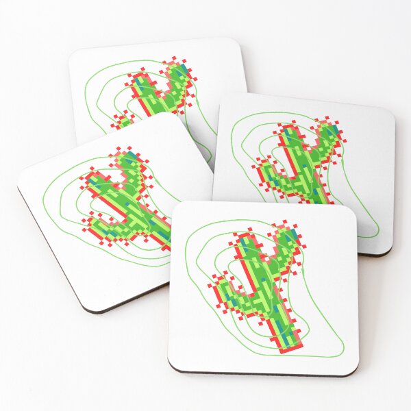 Item preview, Pixelated Arcade Cactus designed and sold by Sylva O'Paint.