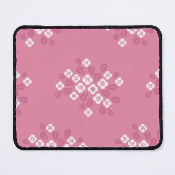 Item preview, Pretty Pink Australian Flower Dwarf Leatherwood Pattern designed and sold by BloomJoyStudio.