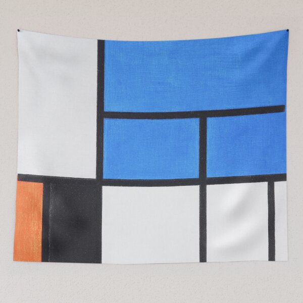 Item preview, Composition with Large Blue Plane, Red, Black, Yellow, and Gray (1921) painting in high resolution by Piet Mondrian designed and sold by space company ®.