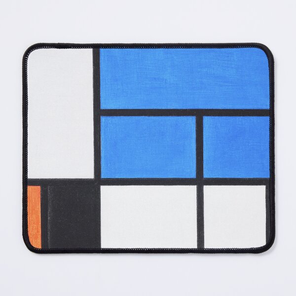 Item preview, Composition with Large Blue Plane, Red, Black, Yellow, and Gray (1921) painting in high resolution by Piet Mondrian designed and sold by space company ®.