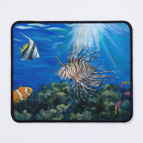 Item preview, Undersea with tropical fishes designed and sold by GoldsteinART.