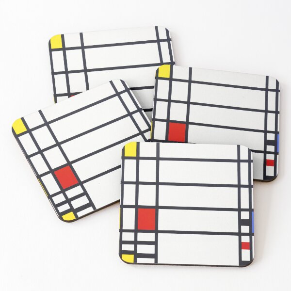 Item preview, Piet Mondrian's Trafalgar Square (1939–1943) famous painting designed and sold by space company ®.