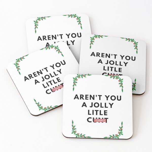 Item preview, Aren't you a Jolly Little Cunt, Censured, Christmas, Willow Days designed and sold by avit1.