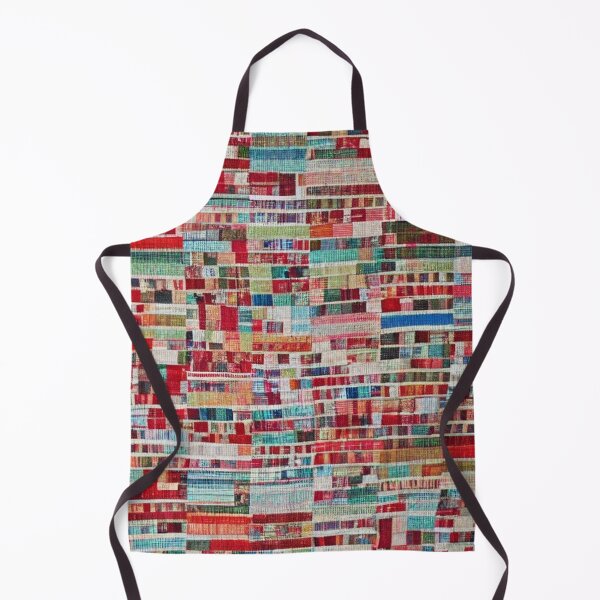 Item preview, colorful mixed fabric patchwork pattern designed and sold by earth-artists.