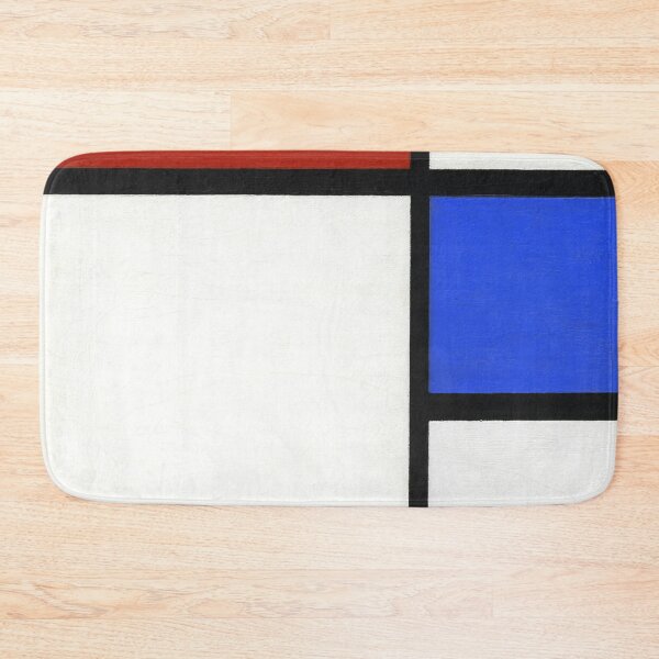 Item preview, Piet Mondrian's Composition No. II with Red and Blue (1929) famous paintinp designed and sold by space company ®.