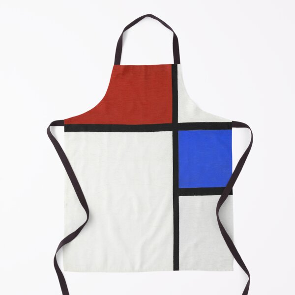 Item preview, Piet Mondrian's Composition No. II with Red and Blue (1929) famous paintinp designed and sold by space company ®.