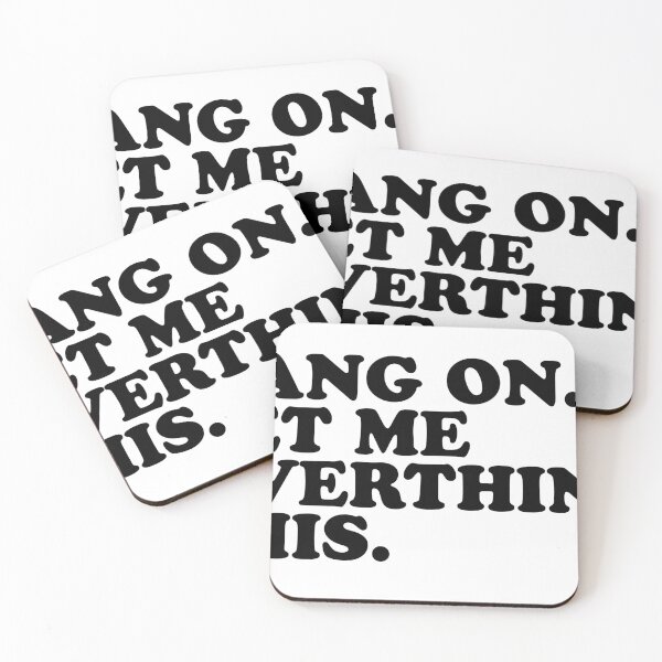 Item preview, Hang on. Let me overthink this. designed and sold by cute99store.