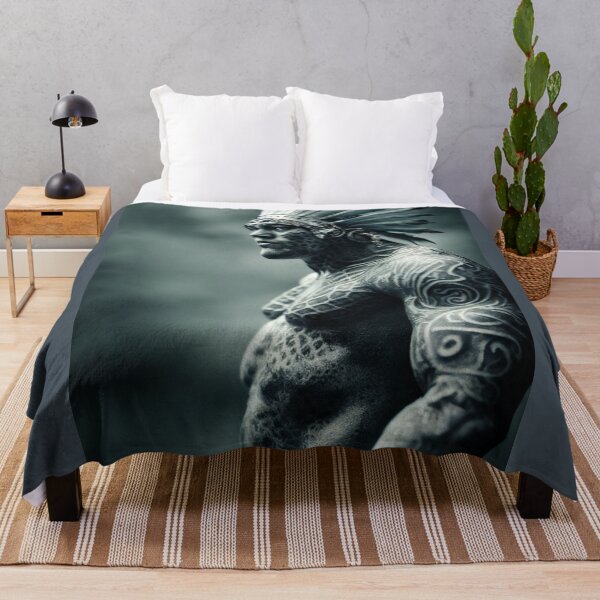 Item preview, 'Powerful Tribal Warrior' designed and sold by NewDesignPrints.