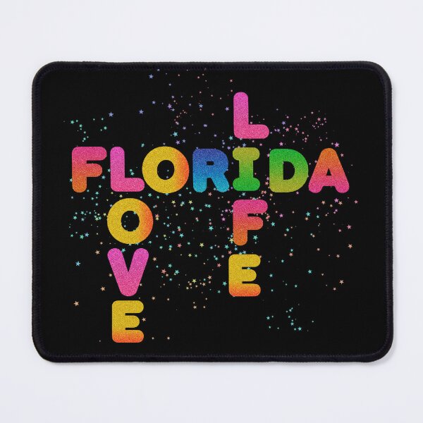 Item preview, Love Florida Life-Black Background designed and sold by Trendi61.