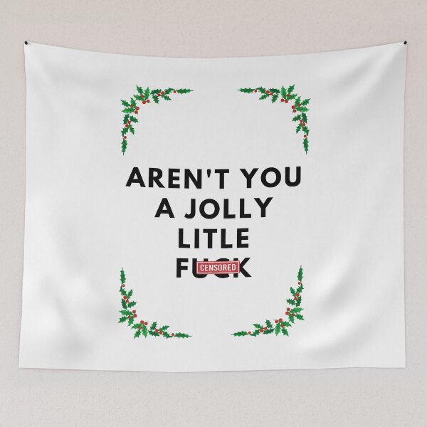 Item preview, Aren't you a Jolly Little Fuck, Censured, Christmas, Willow Days designed and sold by avit1.