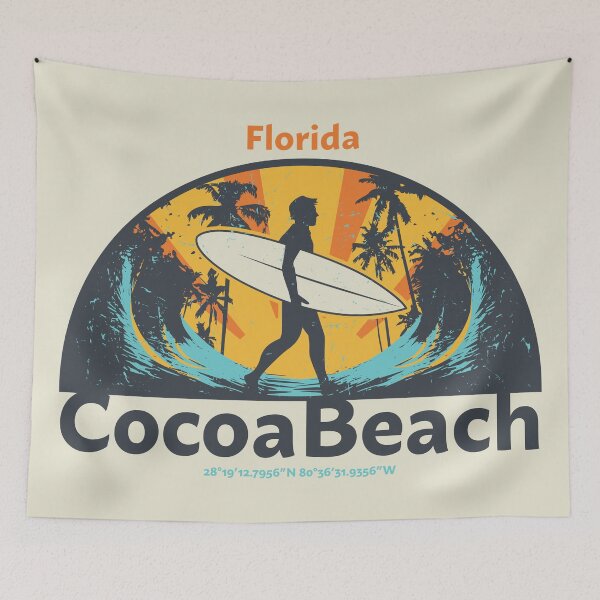 Item preview, Cocoa Beach, Florida designed and sold by studio838.