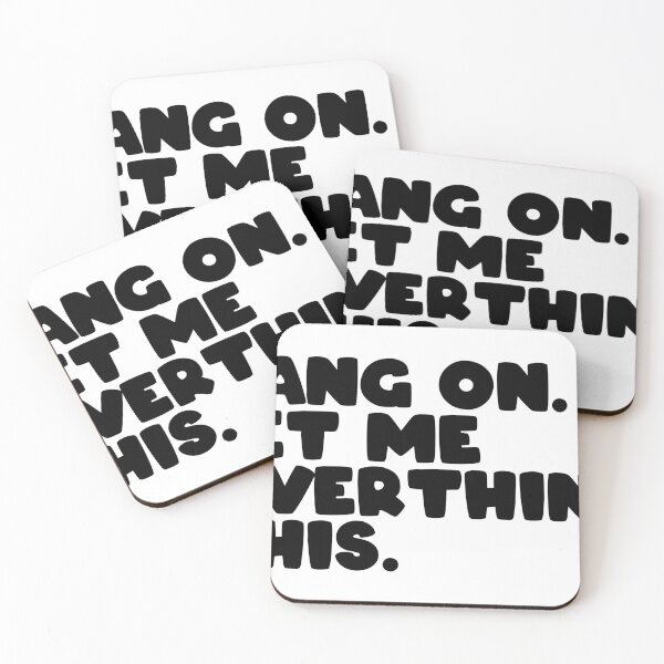 Item preview, Hang on. Let me overthink this. designed and sold by cute99store.