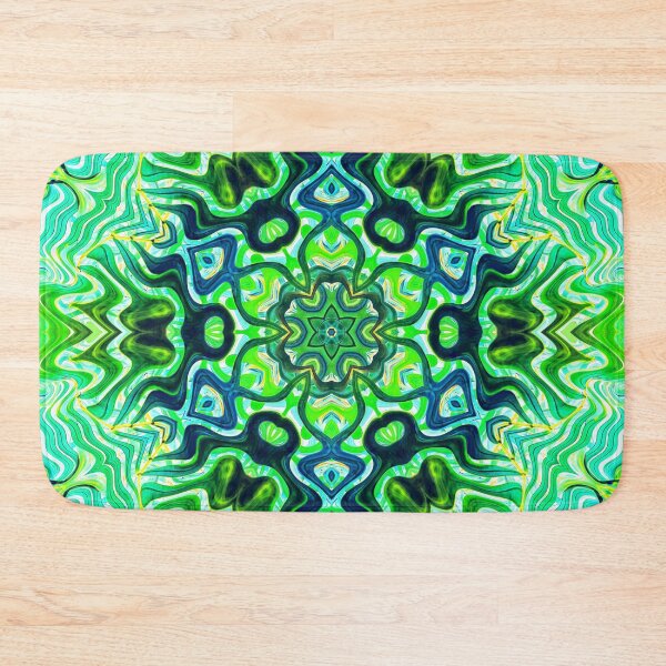Item preview, Hippie Vibes Abstract Kaleidoscope Radial Symmetry Pattern Boho Aesthetic Art 10 of 12 designed and sold by Beachy.