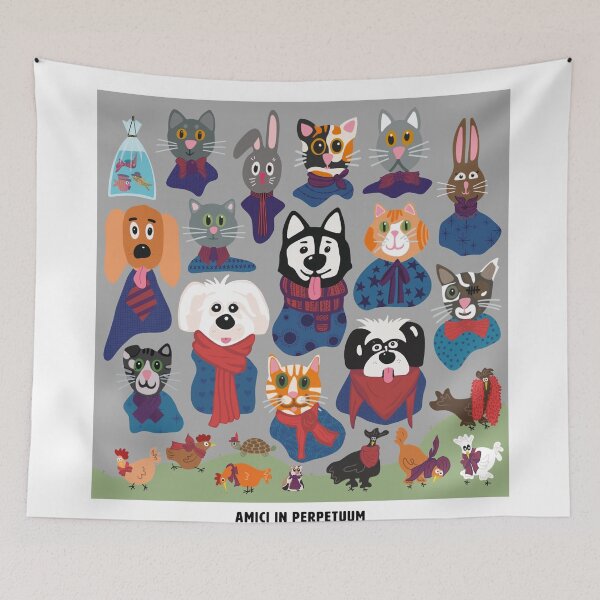 Item preview, AMICI IN PERPETUUM | FOREVER FRIENDS designed and sold by axelle1410.