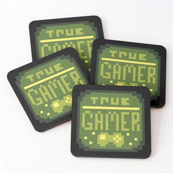 Item preview, True Gamer Badge designed and sold by MaxIsConfused.