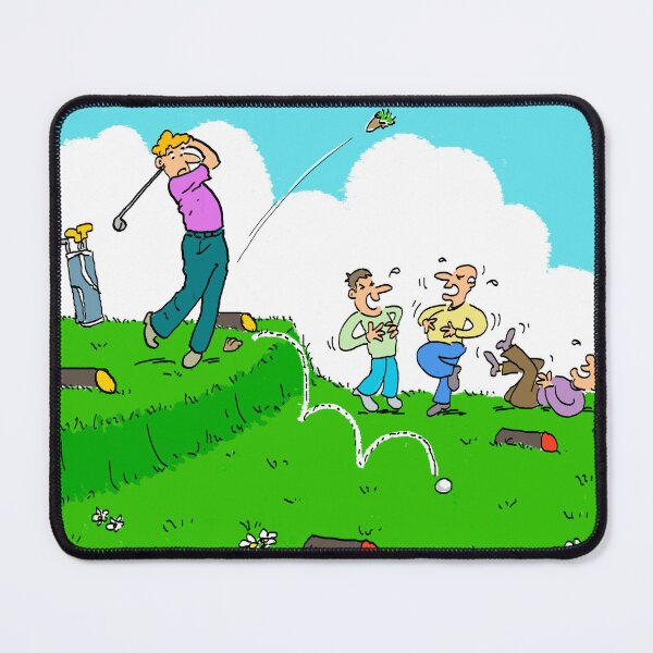 Item preview, Golf Tee-Off Goes Awry designed and sold by NigelSutherland.