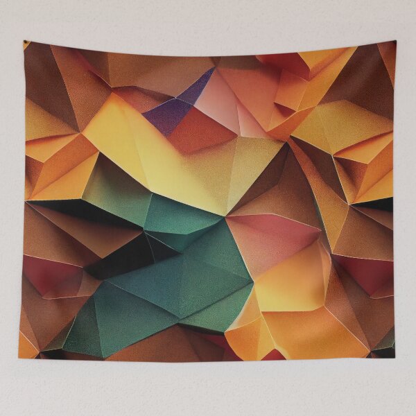 Item preview, Autumn Crumpled Card Art designed and sold by KLOIK.