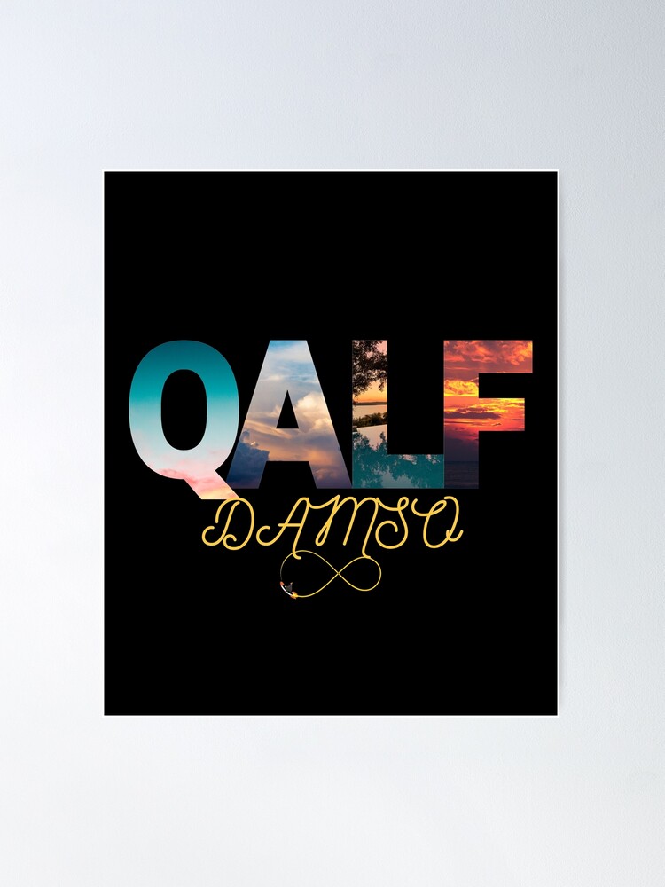 Poster Album Qalf Infinity Damso 