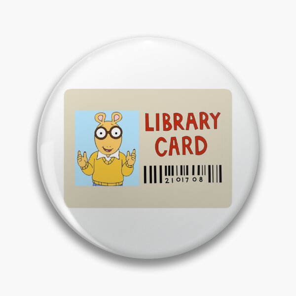 Item preview, ARTHUR Library Card designed and sold by yyyanz.
