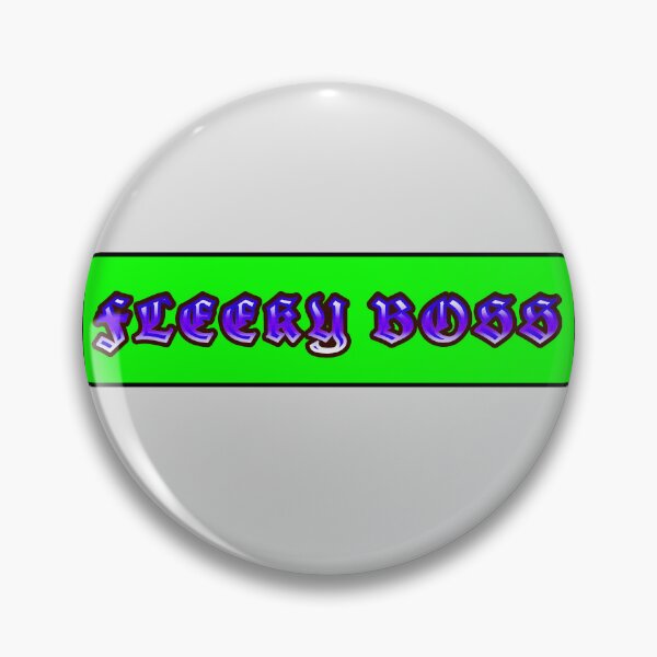 Item preview, Fleeky Boss green version aesthetic text design by Code03 designed and sold by Code03.
