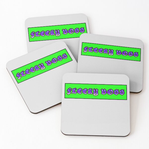 Item preview, Fleeky Boss green version aesthetic text design by Code03 designed and sold by Code03.
